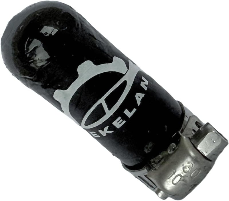 bekelan 1/4 Inch (6.5mm) ID Black High Temperature 4-ply Reinforced Silicone Hose Cap With Clamp,For Turbo Bypass Valve/Vacuum/Throttle Body Water Port/Heater Core/Fix Leak - Image 3